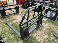 2025 Mower King Unused SA Skidsteer Pallet Forks