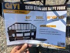 2025 GIYI Unused 5' Skid Steer Pallet Forks