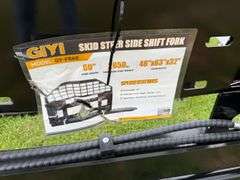 2025 GIYI Unused GYD-CYHC Skidsteer Side Shift Pallet Forks