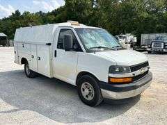 2018 Chevrolet Express 3500 2WD Service Van Body