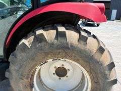 Mahindra 5010 Enclosed Cab Tractor with Front End Loader
