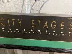 (2) Framed Art Pieces: City Stages/Numbered/Signed