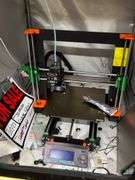 2022 Original Prusa 13 3D Printer / Wood table, / Contents included