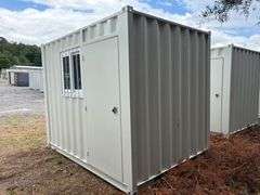2025 10ft "One Use" Steel Storage/Office Container