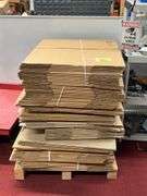 (1) Pallet of packing boxes