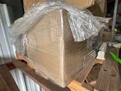 Pallet:  Phone, Large Plastic reel, reels of cable, adaptors