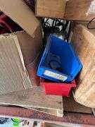 Boxes of extension cords and cables