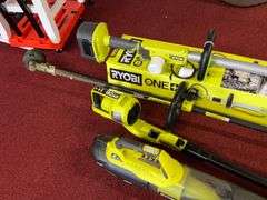 Ryobi Blower/weedeater/telescoping scrubber