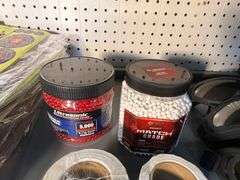 Shooting Range Targets/Soft Air Gun BB's/(4) Pair Goggles