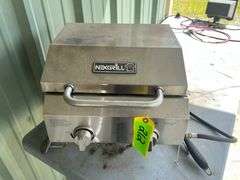 NexGrill - Gas - and Metal trashcan