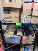Metal Shelf with all contents