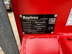 2025 Raytree Unused RMBC72 72in Skidsteer Block Crusher