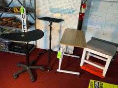 (4) Various rolling tables/stand