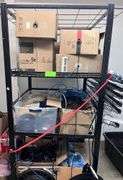 Metal Shelf with all contents