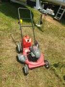 Craftsman 22 inch mower with gas can