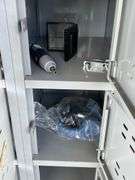 Lockers with contents