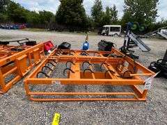 2025 Landhonor Unused HAG-12-24Q Skid Steer Hay Accumulator Grapple