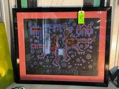 (2) Framed Art Pieces: City Stages/Numbered/Signed