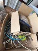 Pallet of misc reel parts