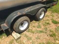 28 ft Pontoon Boat on trailer