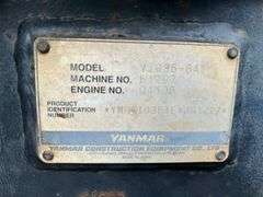 2015 Yanmar VI035 Mini Excavator