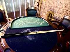 Poker Table with (4) Chairs