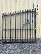 2025 Miva Unused Decorated Entrance Gates, Pair