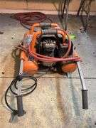 Rigid Mini wheelbarrel 5 gallon 90 PSI Compressor