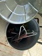 NexGrill - Gas - and Metal trashcan