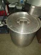 Wire Shelf with all contents: cookware, plastic bowls, etc,