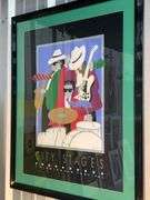 (2) Framed Art Pieces: City Stages/Numbered/Signed