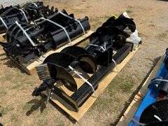 2025 GIYI Unused Skidsteer Auger Set