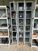 Lockers with contents