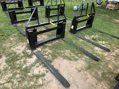 2025 Mower King Unused SA Skidsteer Pallet Forks