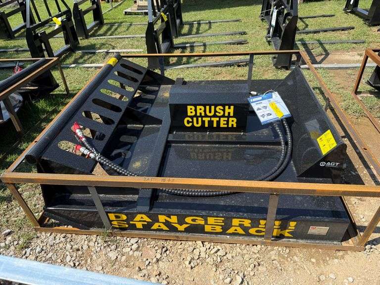 2025 AGT Industrial Mower King Unused SSRC72 Skidsteer 72in Brush Cutter image
