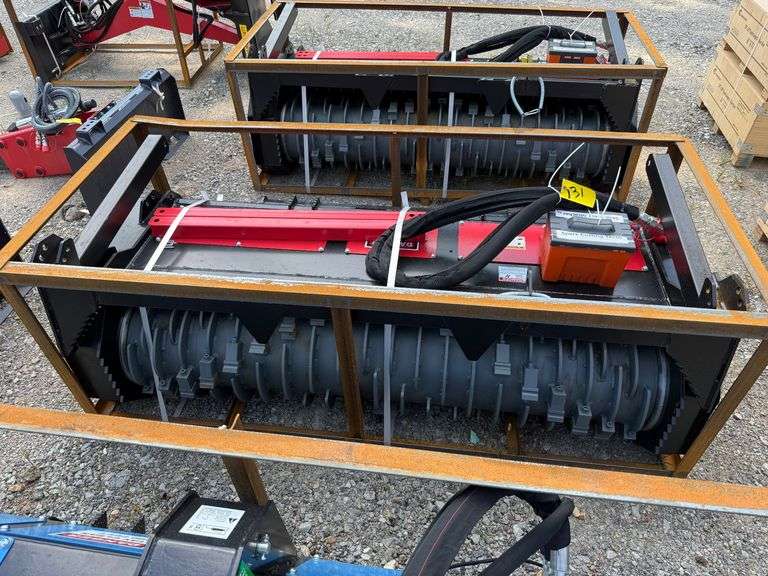 2025 Raytree Unused RMBD72ST Skidsteer Drum Mulcher image