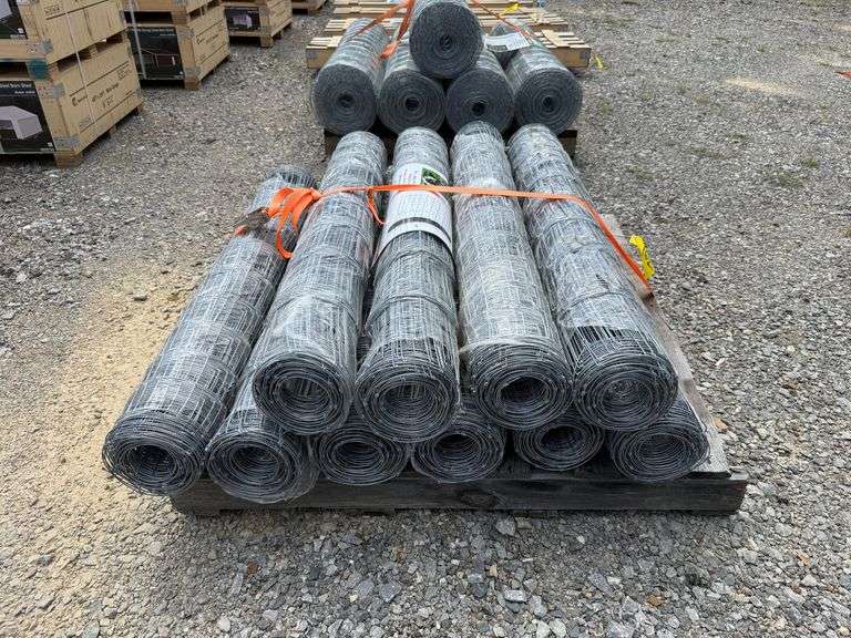 (10) 2025 KJ Unused K1230 Field Wire Fence image