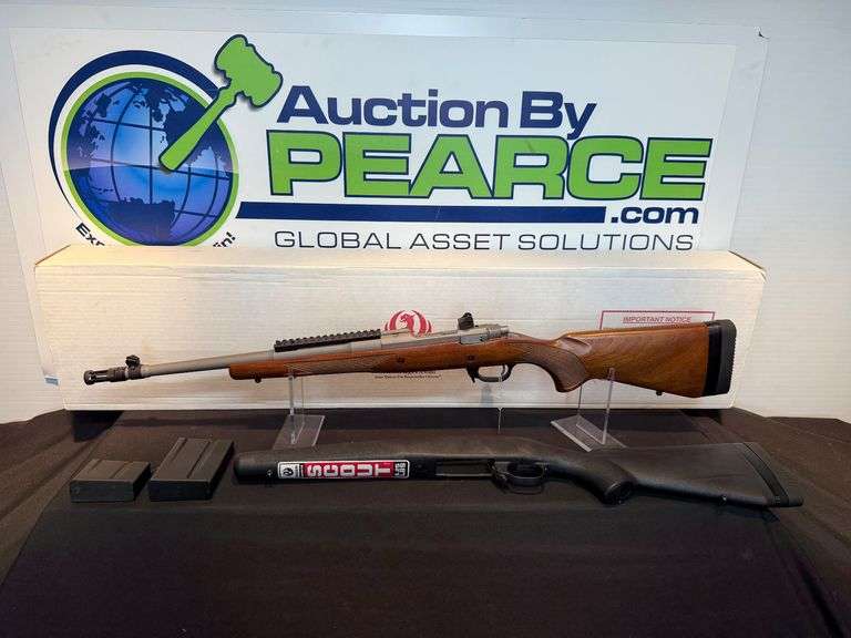 Ruger KM77-GS Gunsite Scout Rifle with Additional Stock and (2) Magazines, 308 WIN image