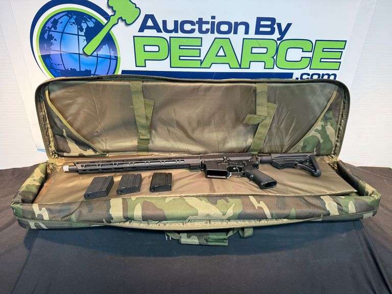 Aero Precision X15 Rifle, chambered in 6.5 Grendel with (3) Magazines and Carrying Case image