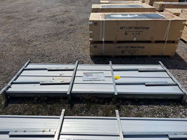 (100) 2025 KJ Unused K0311 10ft Long Corrugated Steel Panels image