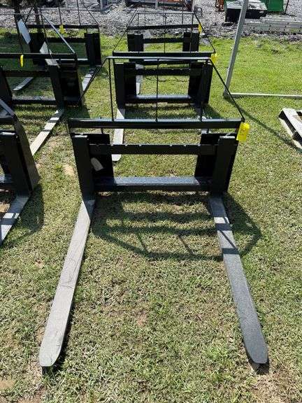 2025 AGT Industrial Mower King Unused SAII100 Skidsteer Pallet Forks image
