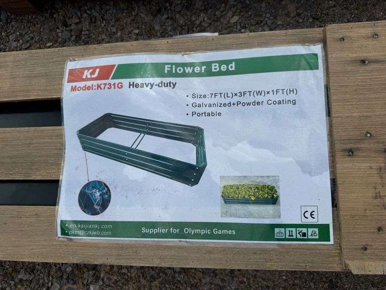 2025 KJ Unused K731G Flower Bed image