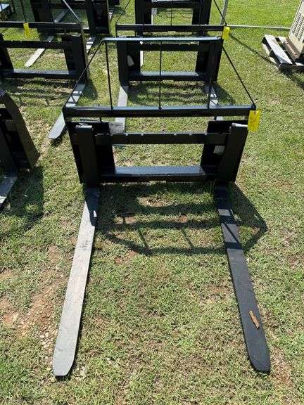2025 AGT Industrial Mower King Unused SAII100 Skidsteer Pallet Forks image