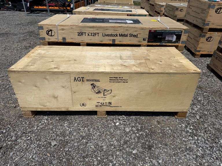 2025 AGT Industrial Unused M-DGR Mini-Skidsteer Straight Arm Digger image