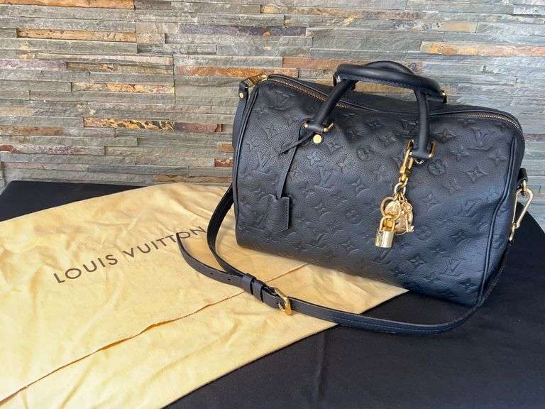 Louis Vuitton Purse with Charms, Lock with Keys, and Dust Bag image
