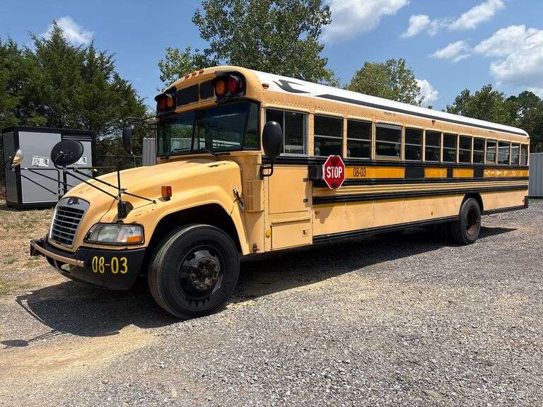 2008 BlueBird BBCV3303S Diesel Passenger School Bus image
