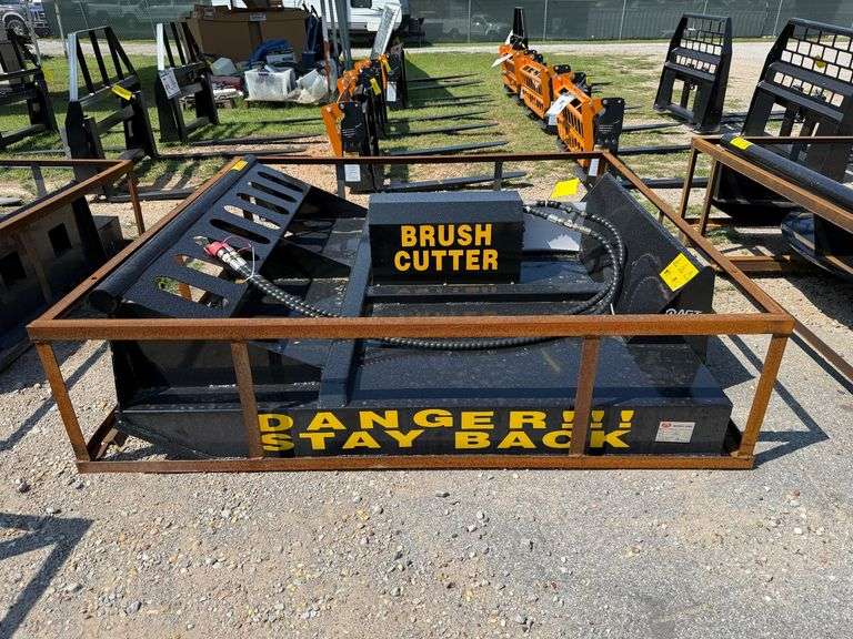 2025 AGT Industrial Mower King Unused SSRC72 Skidsteer 72in Brush Cutter image
