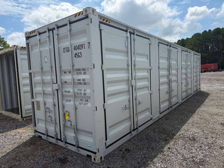 2025 "One Use" 40ft Steel Storage Container image