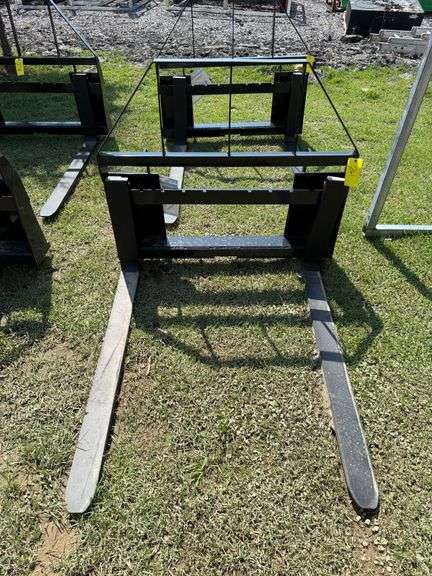 2025 AGT Industrial Mower King Unused SAII100 Skidsteer Pallet Forks image