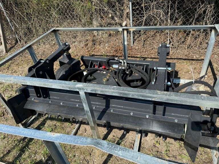 2025 Landhonor Unused PR-12-72W Skidsteer 72in Power Rake image